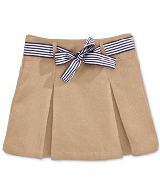 Nautica - Uniform Contrast-Ribbon Scooter Skirt, Girls