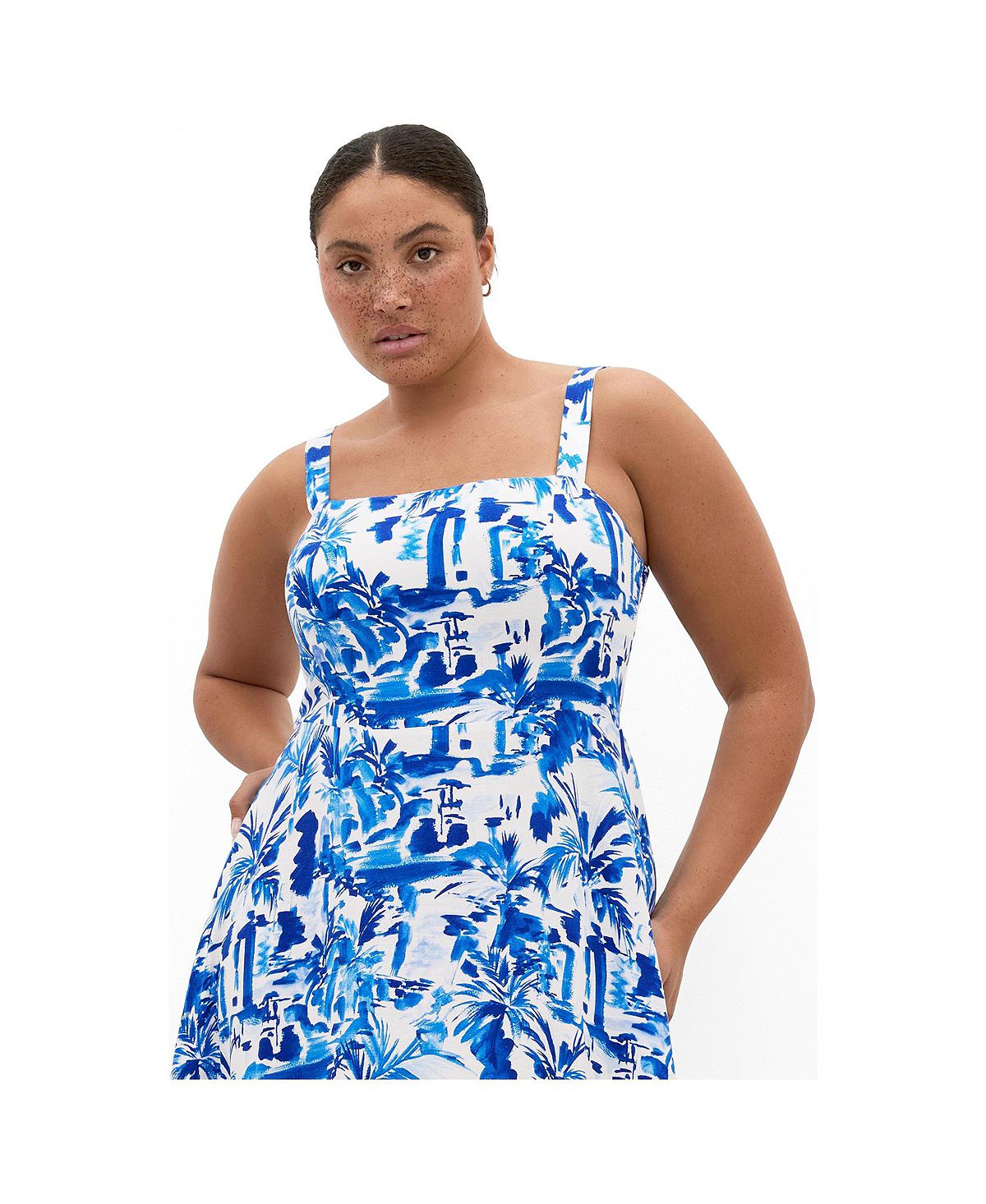 CITY CHIC Women's Collins Print Maxi Dress view 3 — MAYCSS fashion products