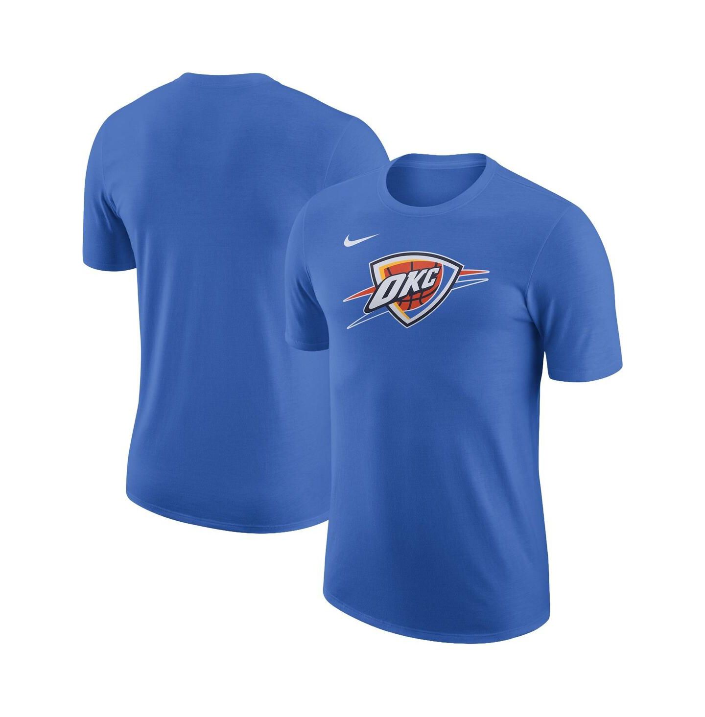Мужская футболка Nike Blue Oklahoma City Thunder Essential — фото 1