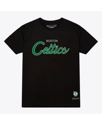 Men's Black Boston Celtics Vintage Wordmark T-Shirt