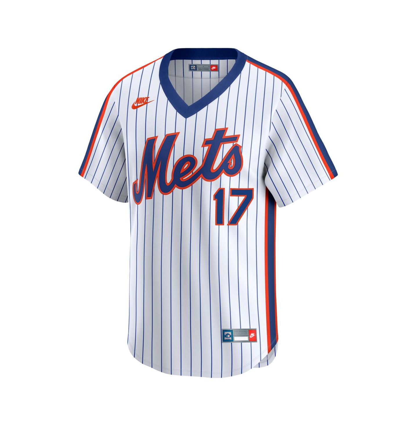 Мужской топ Nike Keith Hernandez White New York Mets Cooperstown Collection Limited Jersey — фото 2
