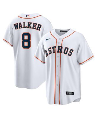 Men's Christian Walker White Houston Astros Home Replica Jersey