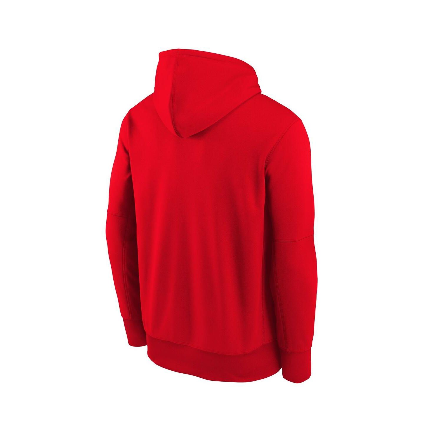 Детское худи Nike Red St. Louis Cardinals Authentic Collection Therma-FIT — фото 3