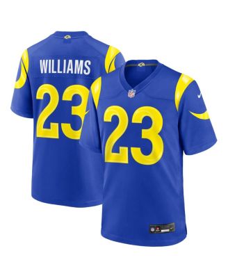 Men's Kyren Williams Royal Los Angeles Rams Team Game Player Jersey