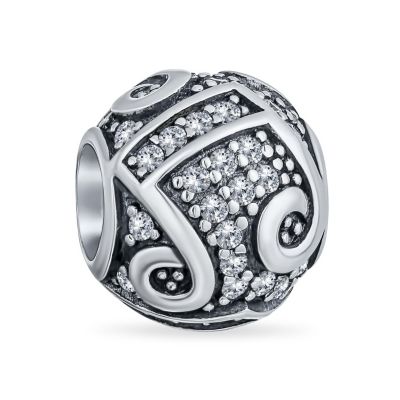 Musician Student G Clef Music Note Charm Bead .925 Sterling Silver Fits European Bracelet