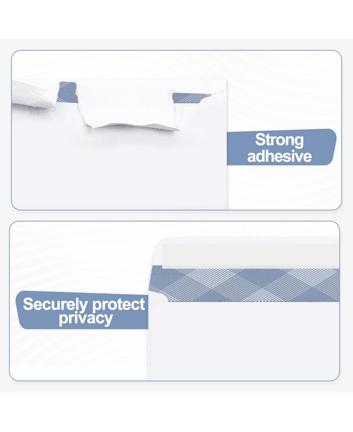 Gnuadz Single Window Security Envelopes for Invoices Checks