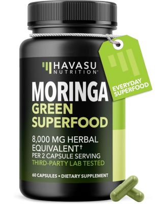 Havasu Nutrition Moringa Capsules 60 Count 21$