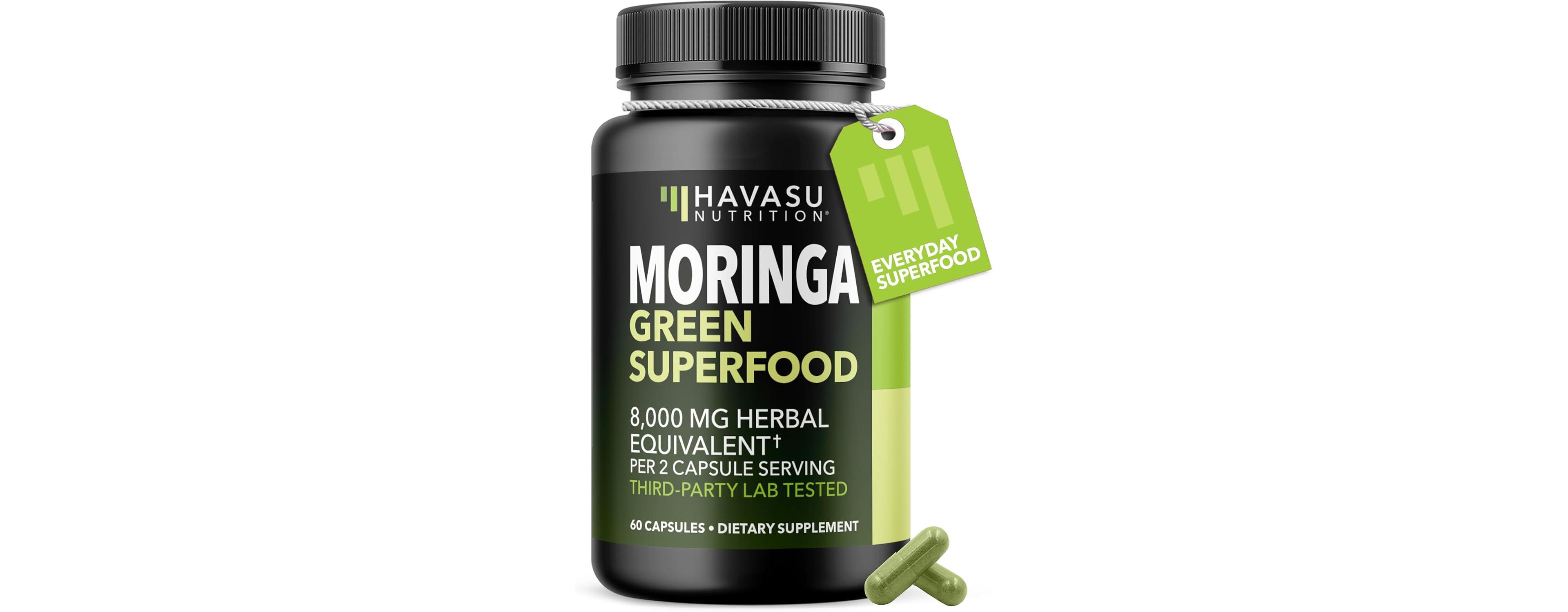 Havasu Nutrition Moringa Capsules, 60 Count