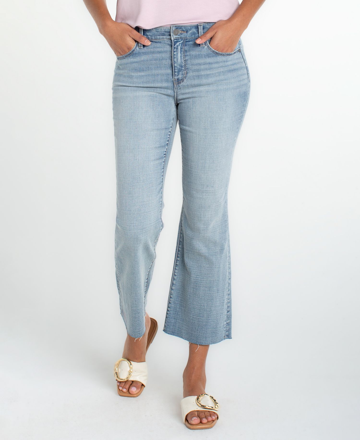 Women's Hannah Crop Flare-Leg Jeans