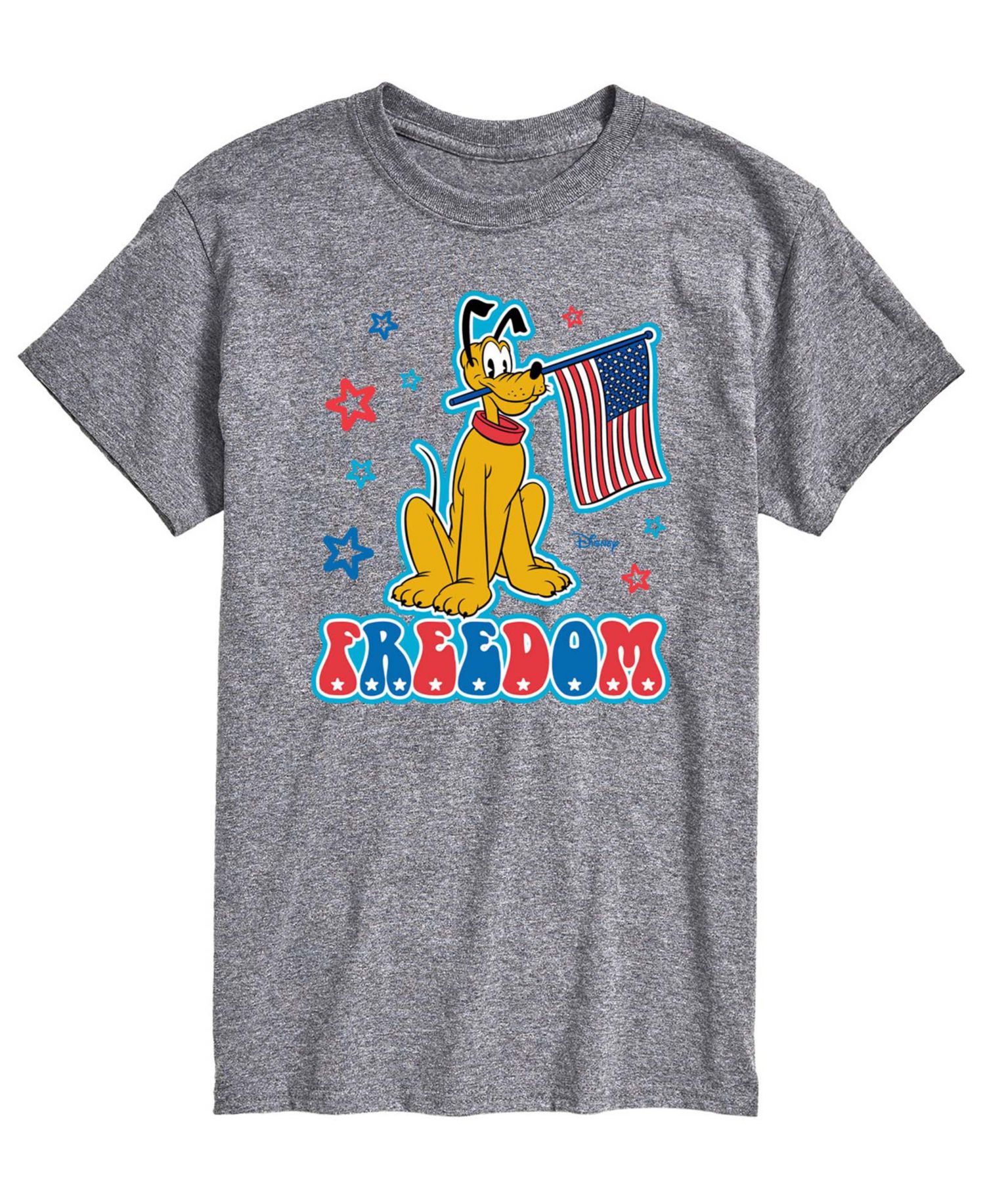 Men's Disney Pluto Freedom Short-Sleeve Graphic T-Shirt