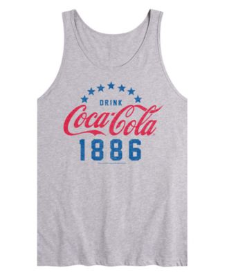 Men's Coca-Cola Star Circle Sleeveless Graphic Tank Top
