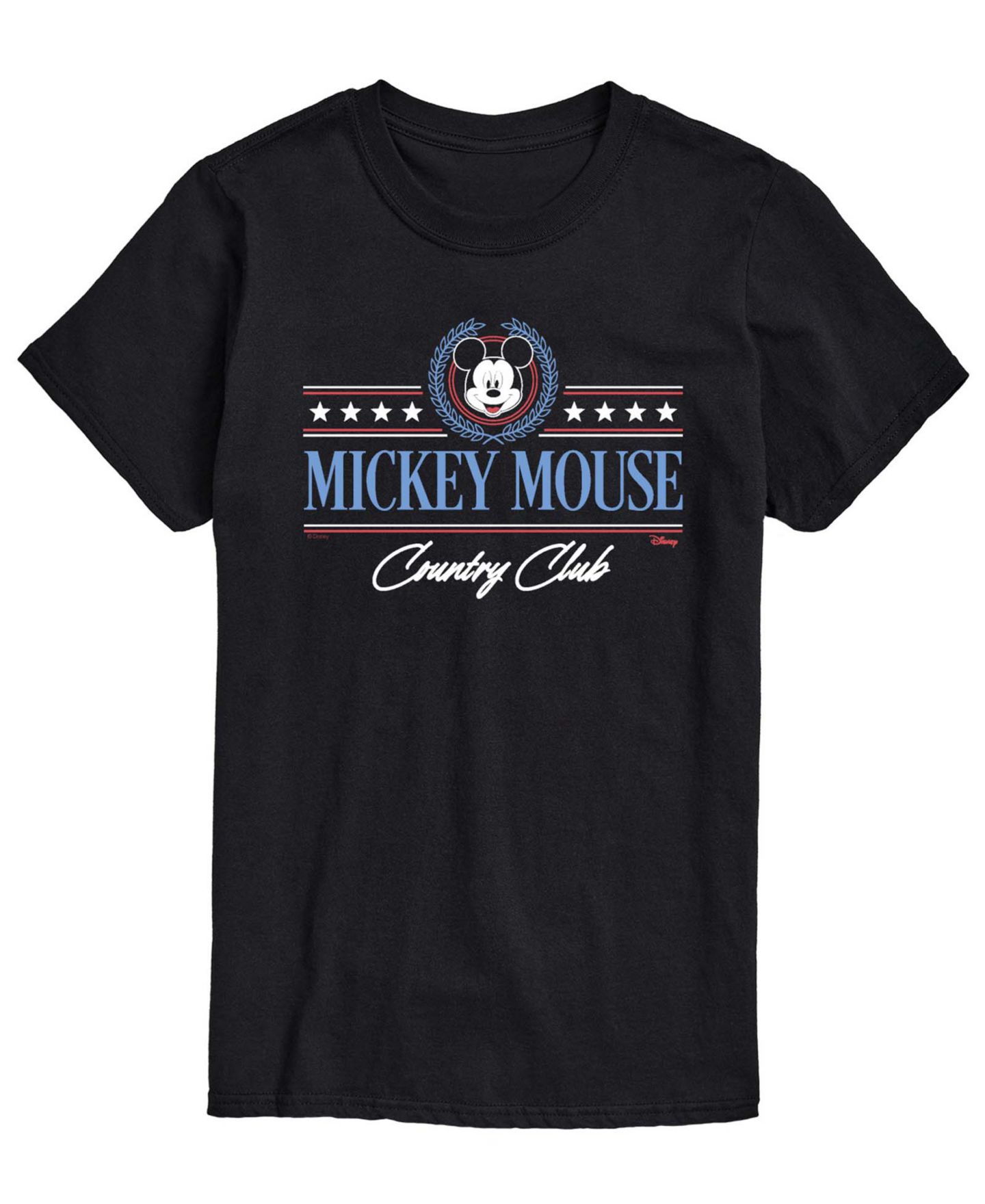Мужская футболка AIRWAVES Disney Mickey Mouse Country Club Short-Sleeve, цвет: Чёрный — фото 1