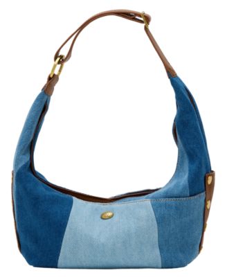 Tom Zipper Small Leather Hobo Handbag