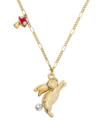 Gold-Tone Secret Garden Statement Necklace
