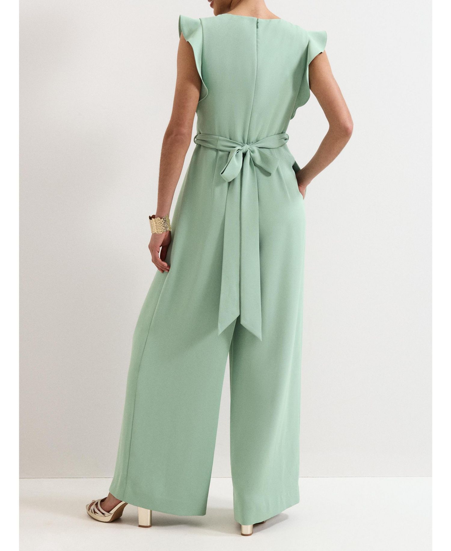 Women's Ayla V-Neck Wide Leg Jumpsuit