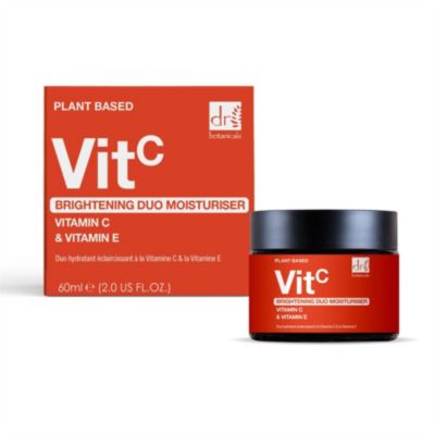 Dr Botanicals Brightening Duo Moisturiser with 1 Percentage Vitamin C and Vitamin E 60milliliter - White 33$