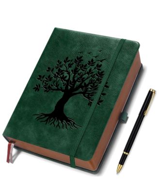 Tree of Life Lined Journal With Pen Pocket