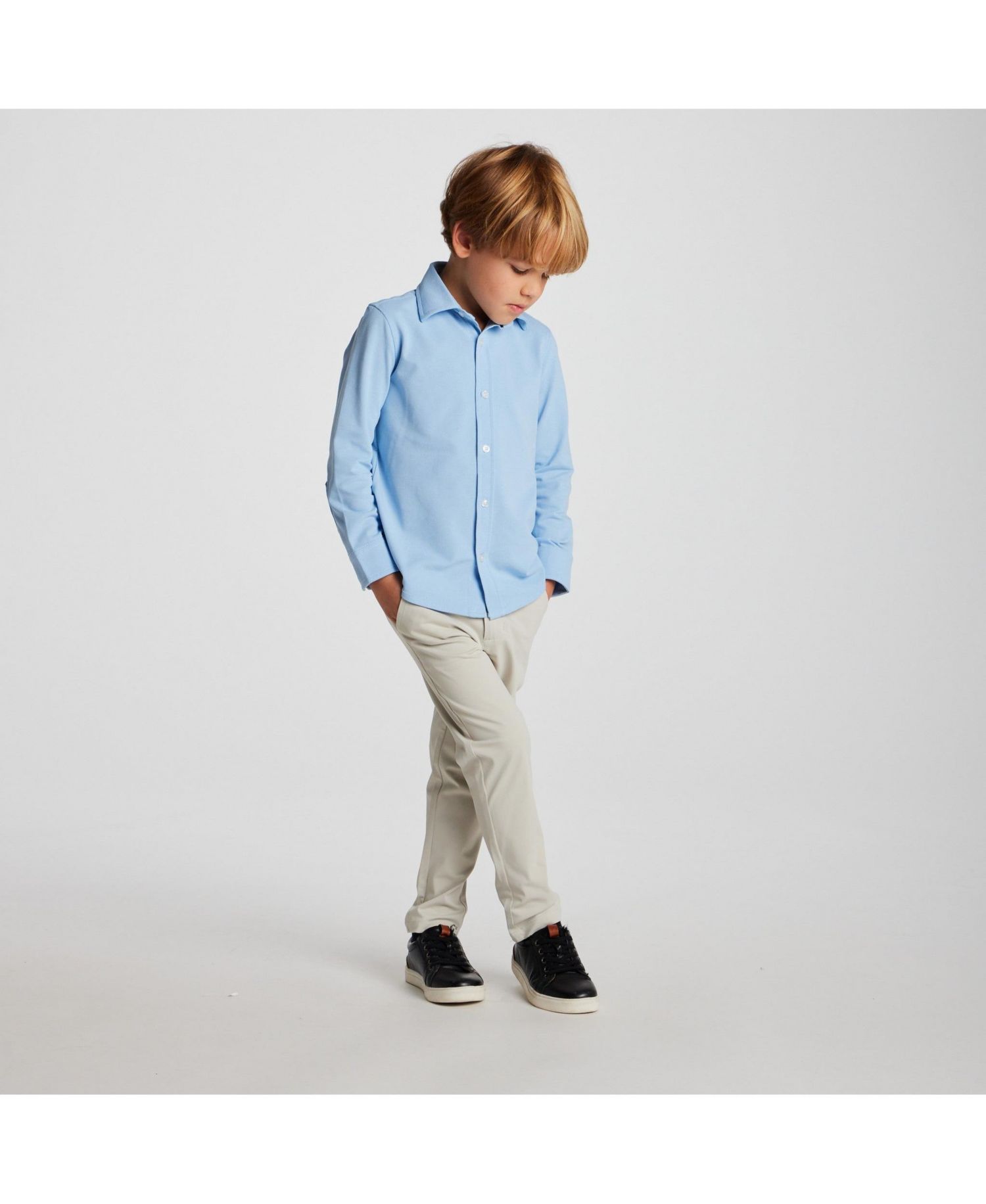 Big Boys Knit-Tech Shirt