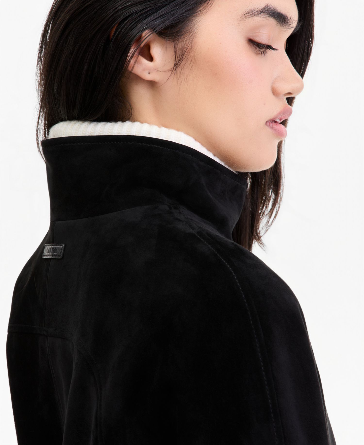 Women's Suede Zip-Up Jacket, Created for Macy's