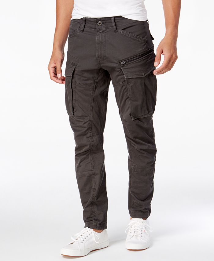 G-Star RAW Zip Pockets 3d Skinny Cargo Trousers in Blue for Men