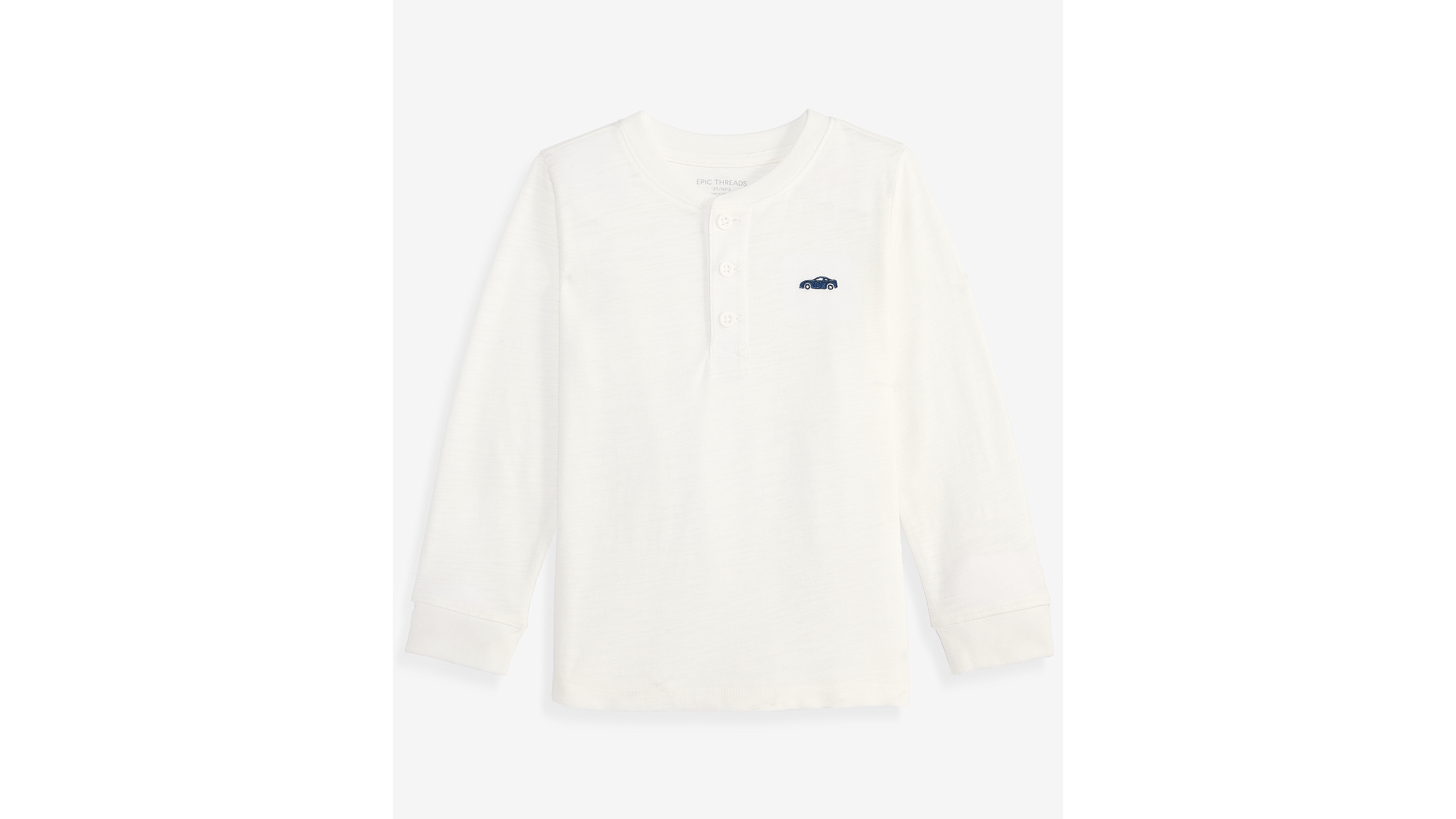 Epic Threads Toddler Boys' 12M-5T Long-Sleeve Icon Slub Henley T-Shirt, Macy's Exclusive