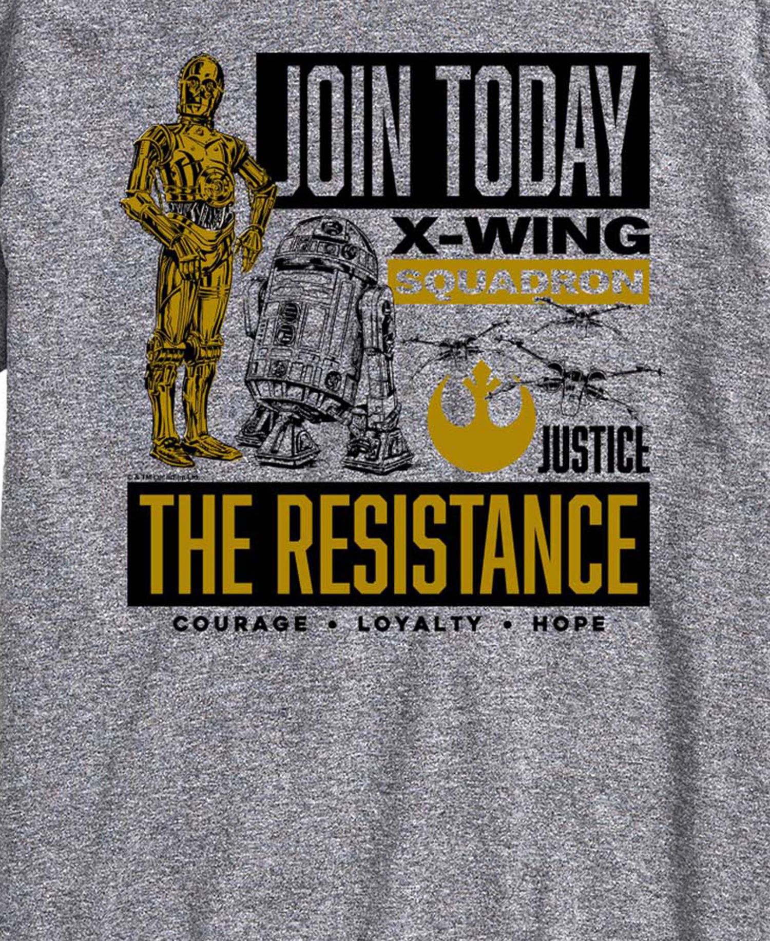 Men's Join The Resistence Short-Sleeve Graphic T-Shirt