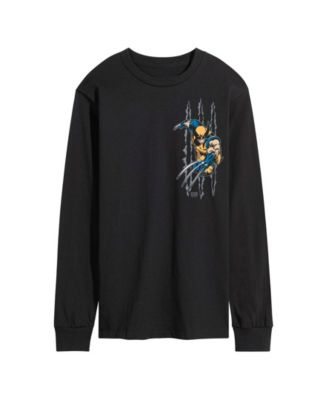 Men's Wolverine Slash Long-Sleeve Graphic T-Shirt