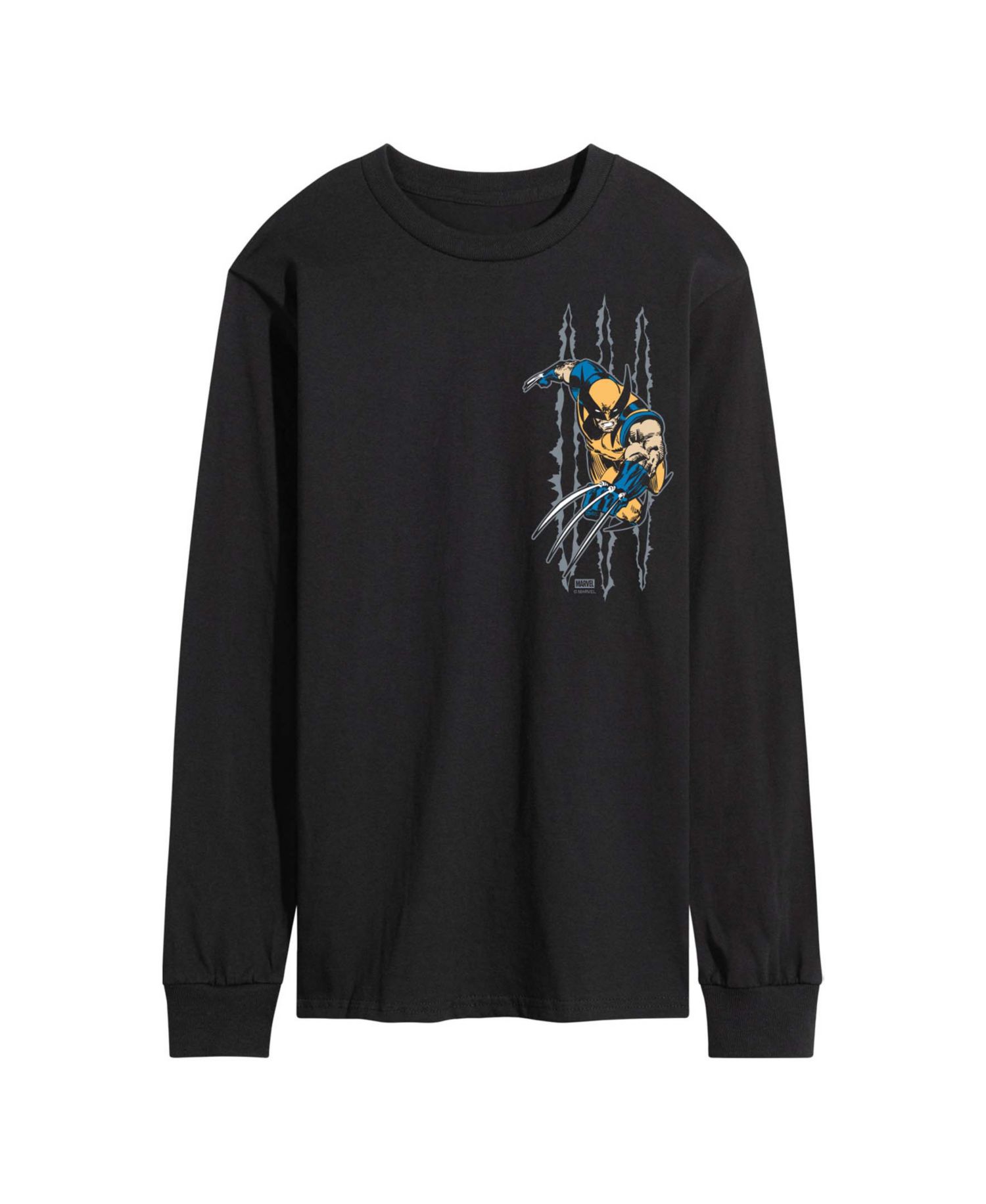 Men's Wolverine Slash Long-Sleeve Graphic T-Shirt