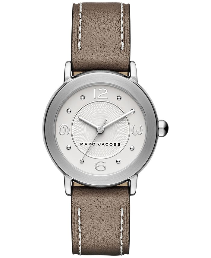 Marc by Marc Jacobs Marc Jacobs Women s Riley Cement Leather Strap