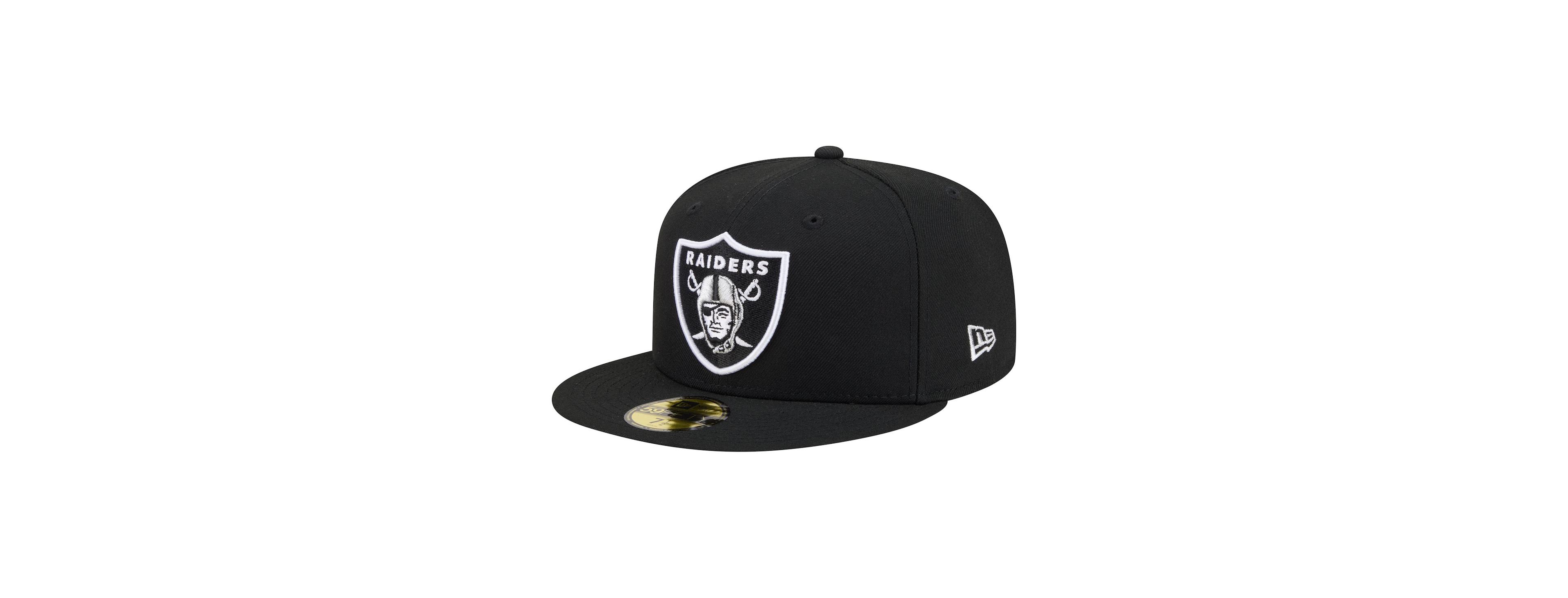New Era Men's Black Las Vegas Raiders 59FIFTY Fitted Hat