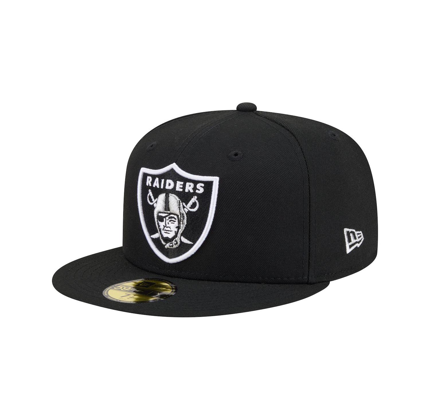 Men's Black Las Vegas Raiders 59FIFTY Fitted Hat
