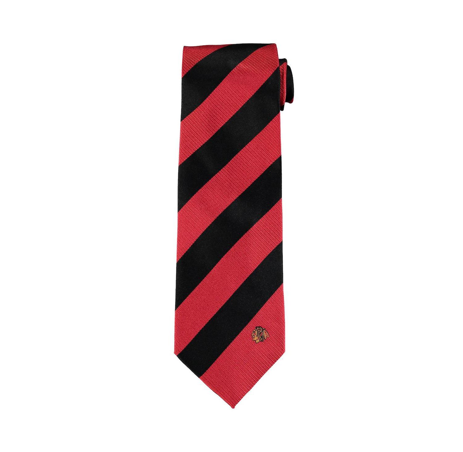 Men's Chicago Blackhawks Regiment Woven Silk Tie
