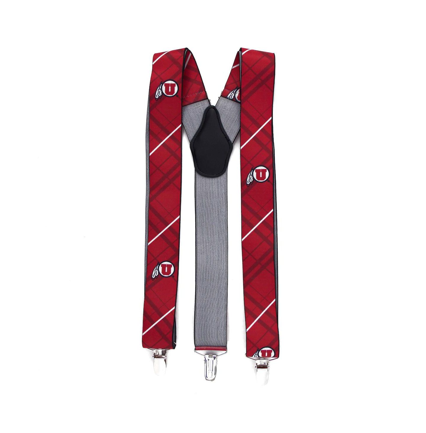 Мужские подтяжки Eagles Wings Red Utah Utes Suspenders — фото 1