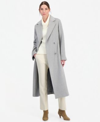 Women's Double-Breasted Maxi Coat