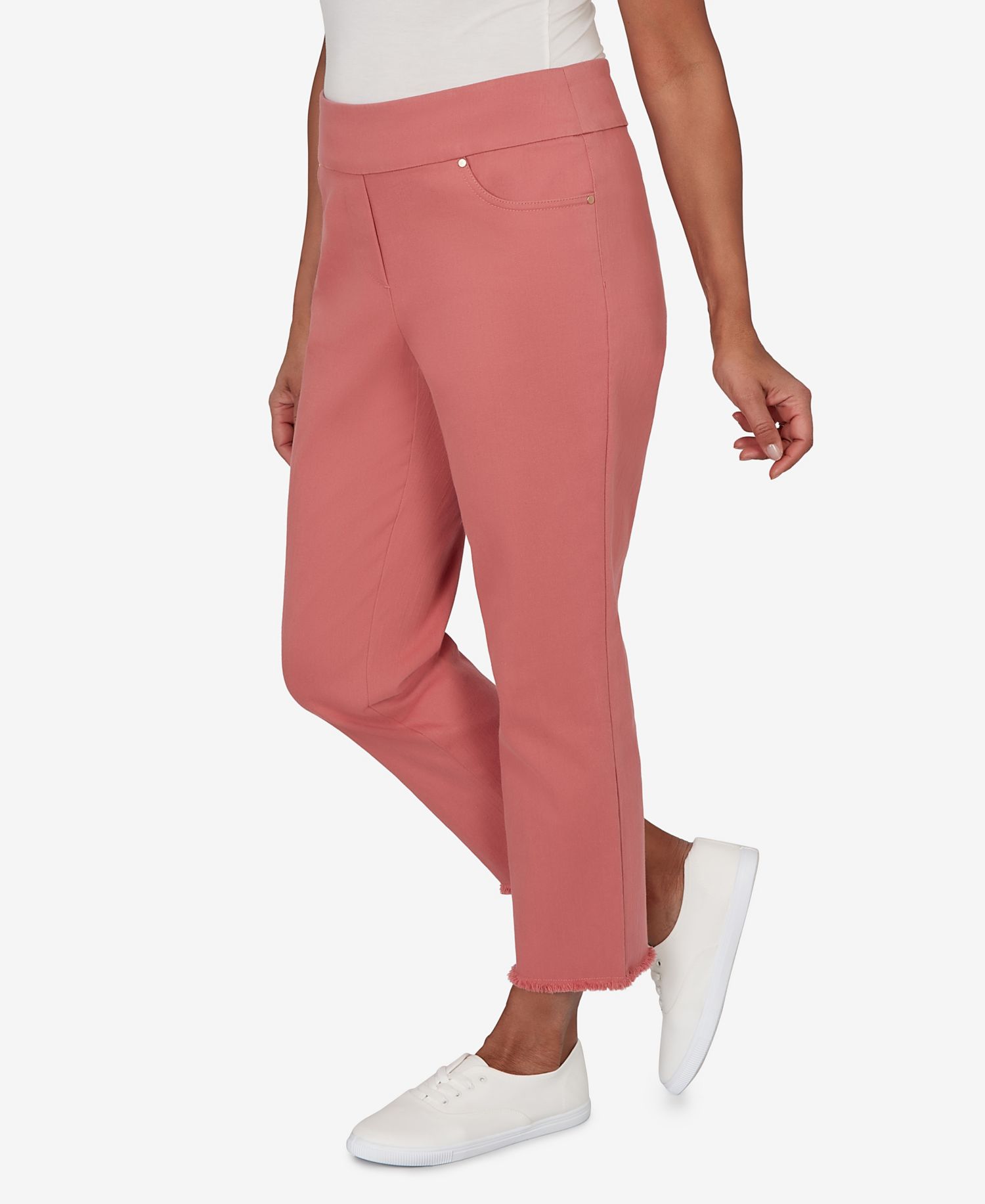 Petite Camden Market Rosewood Super Stretch Ankle Pants
