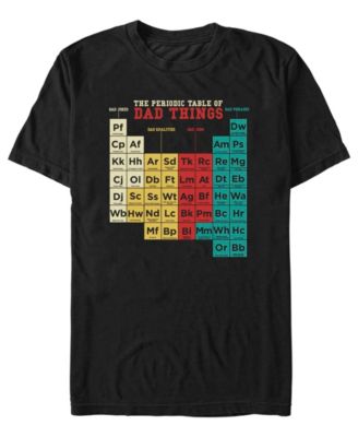 Men's Periodic Table Of Dad Short-Sleeve T-Shirt