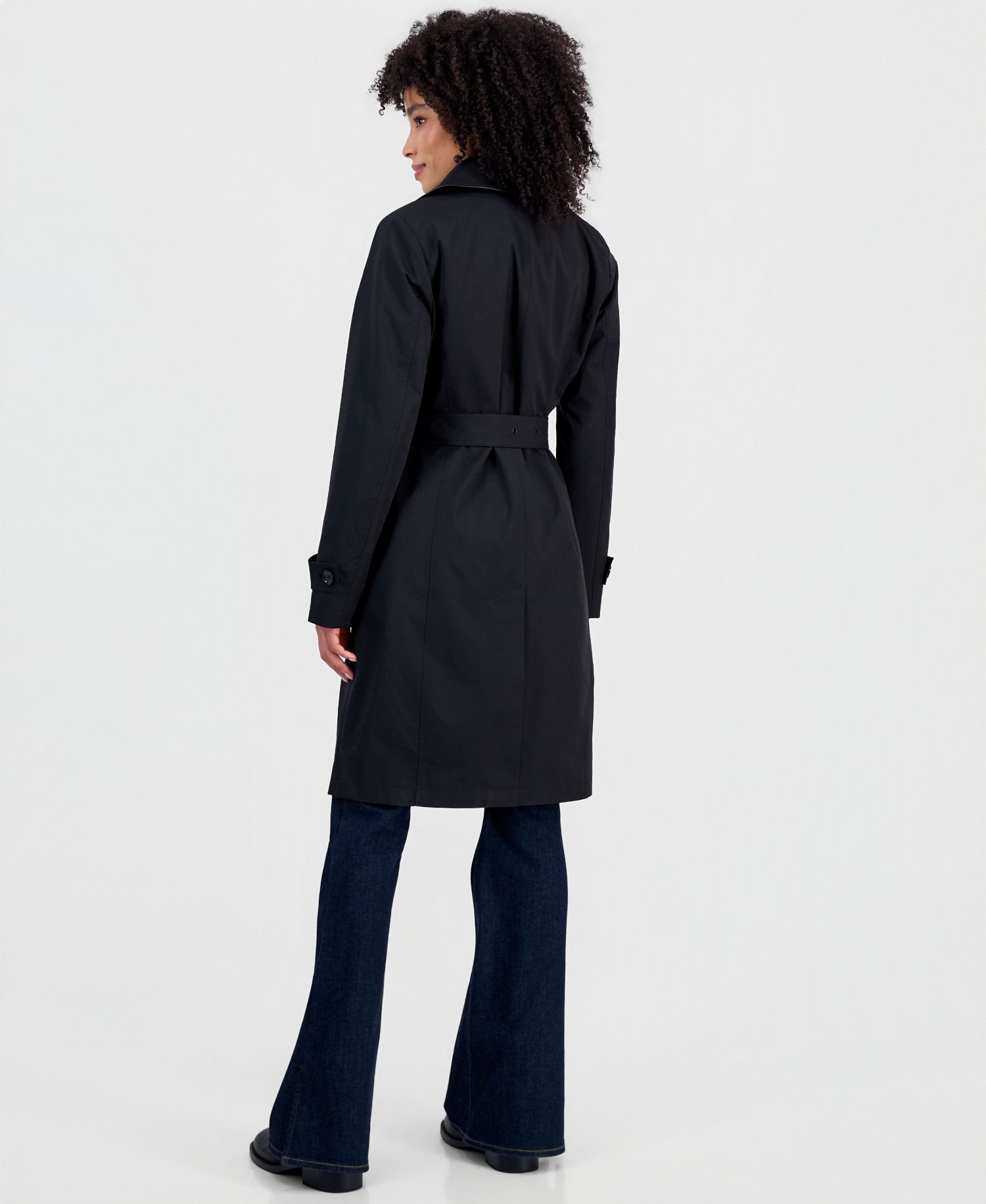 MICHAEL Women's Single-Breasted Trench Coat, Created for Macy's