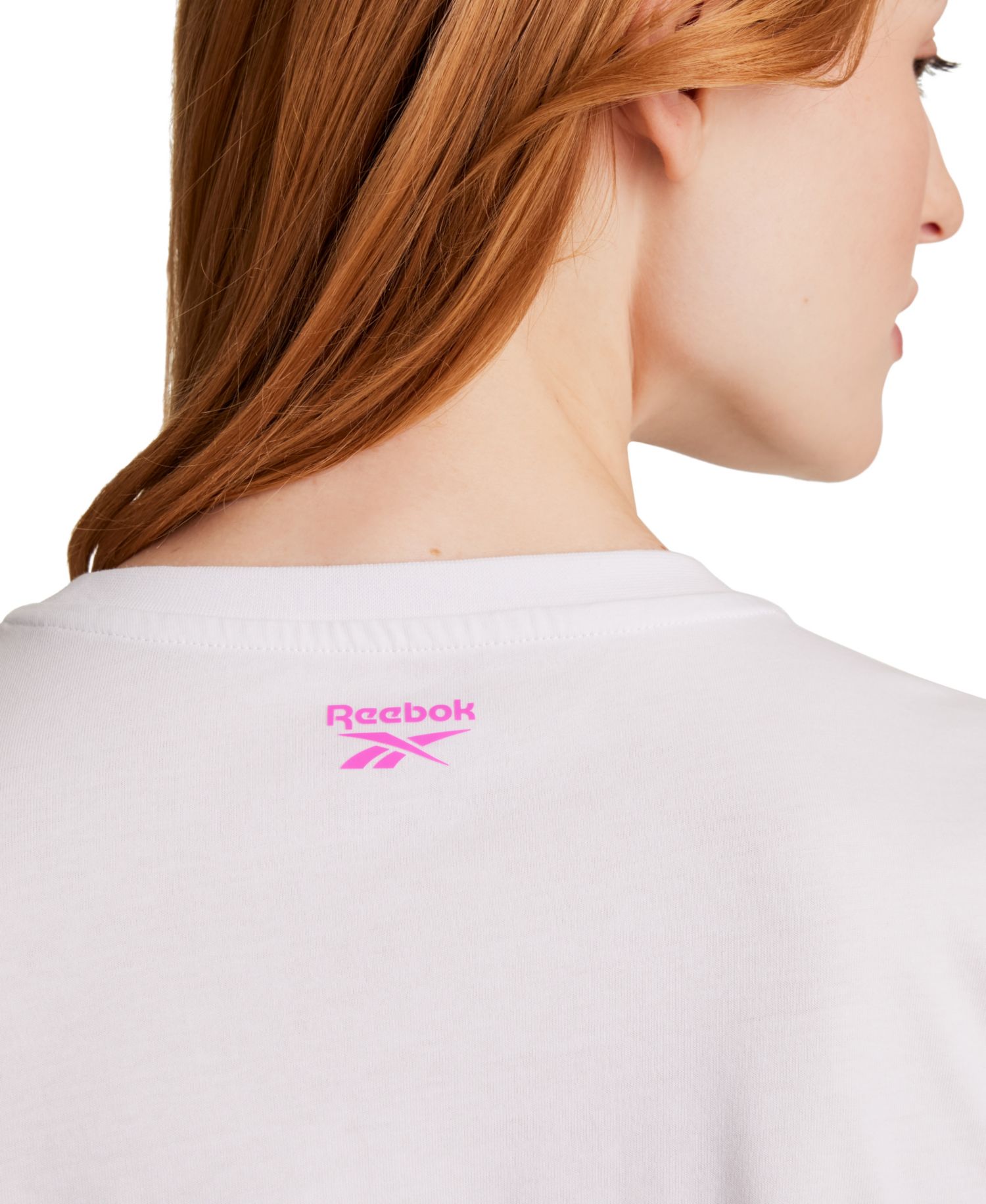 Women's Vector Boxy Crewneck Graphic Print Top
