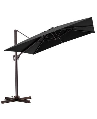 Outdoor Patio 9X11FT Aluminum Cantilever Umbrella
