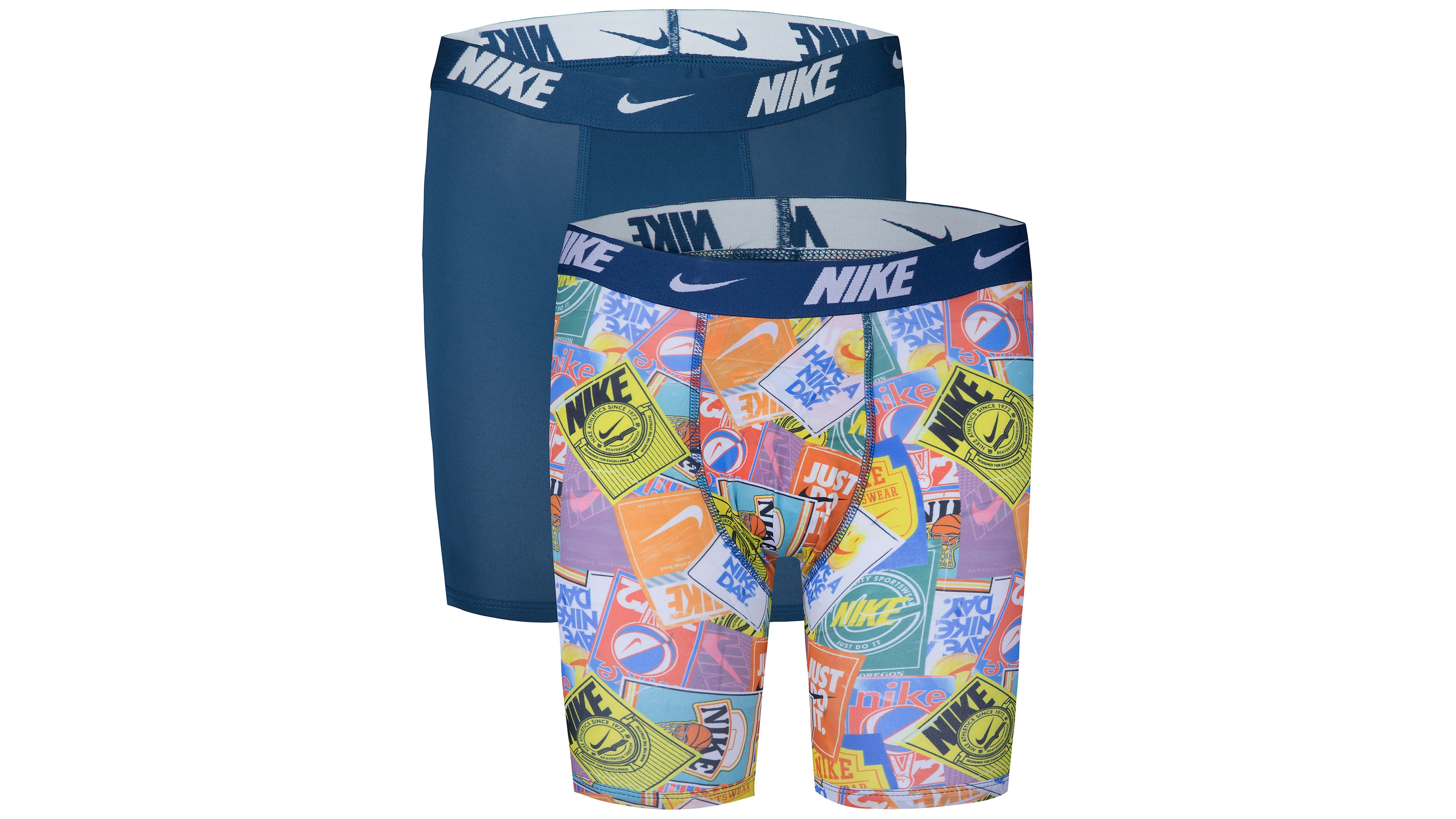Nike Boys' 8-20 Long Boxer Briefs, 2-Pack