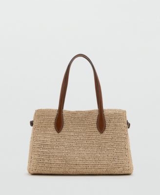 Women's Natural-Fiber Tote Bag
