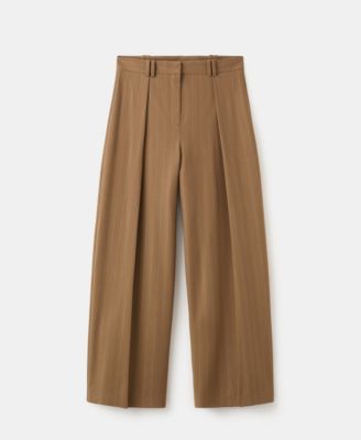 Women's Pinstripe Suit Pants