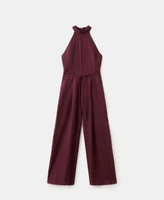 Women's Halter-Neck Lyocell Jumpsuit