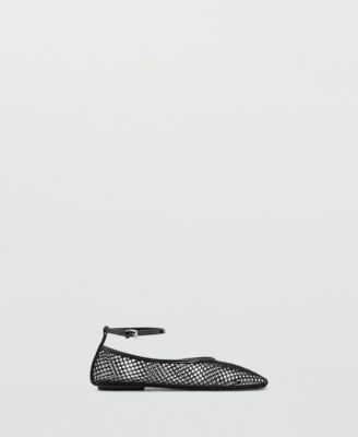 Women's Mesh Bracelet Ballet Flats