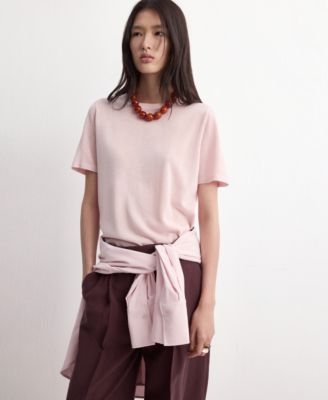 Women's Short-Sleeved Knitted Sweater