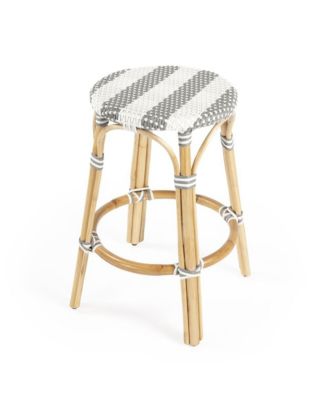 Tobias Rattan Round Counter Stool