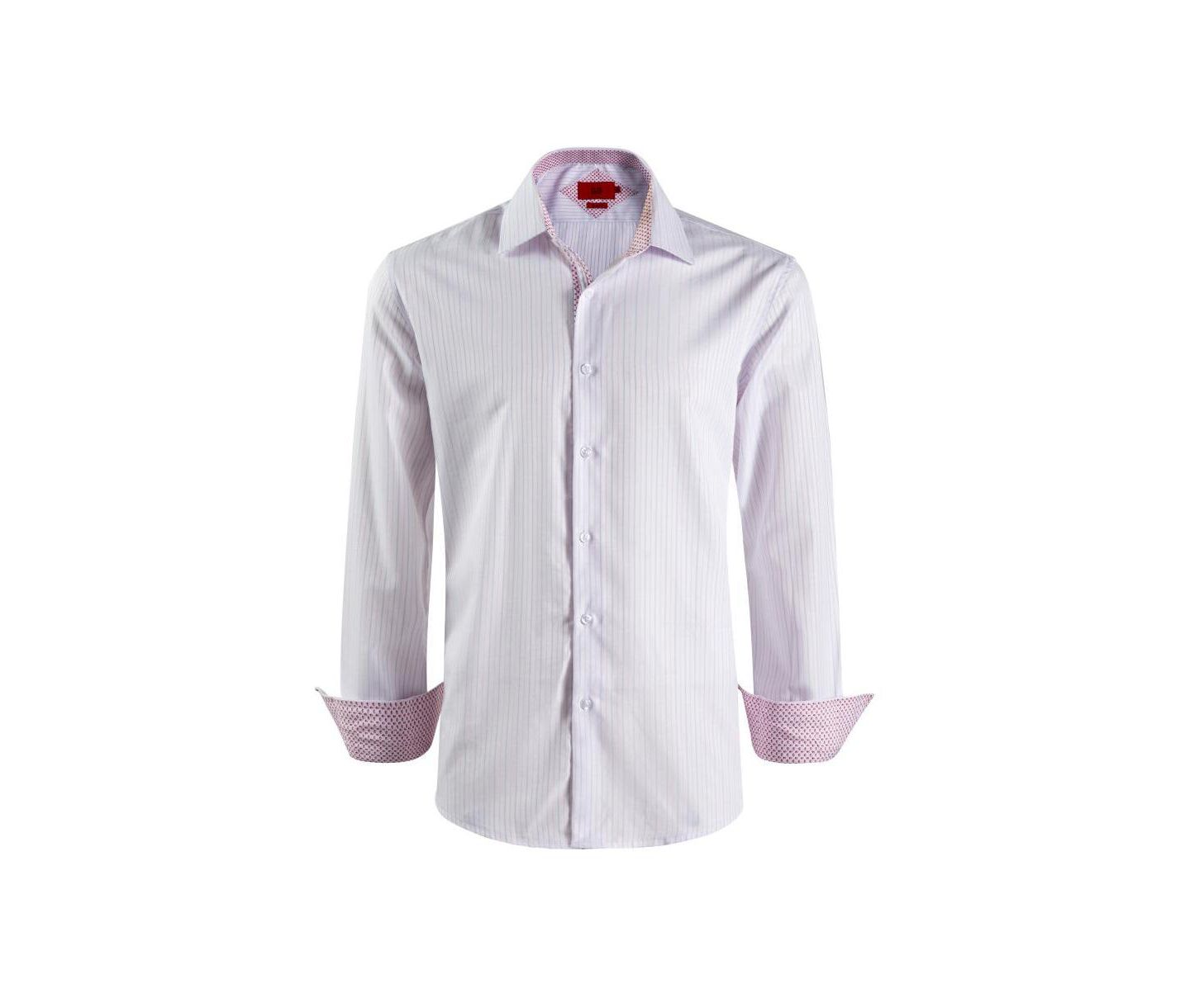Мужская рубашка Elie Balleh Slim Fit Striped Button-Down — фото 2