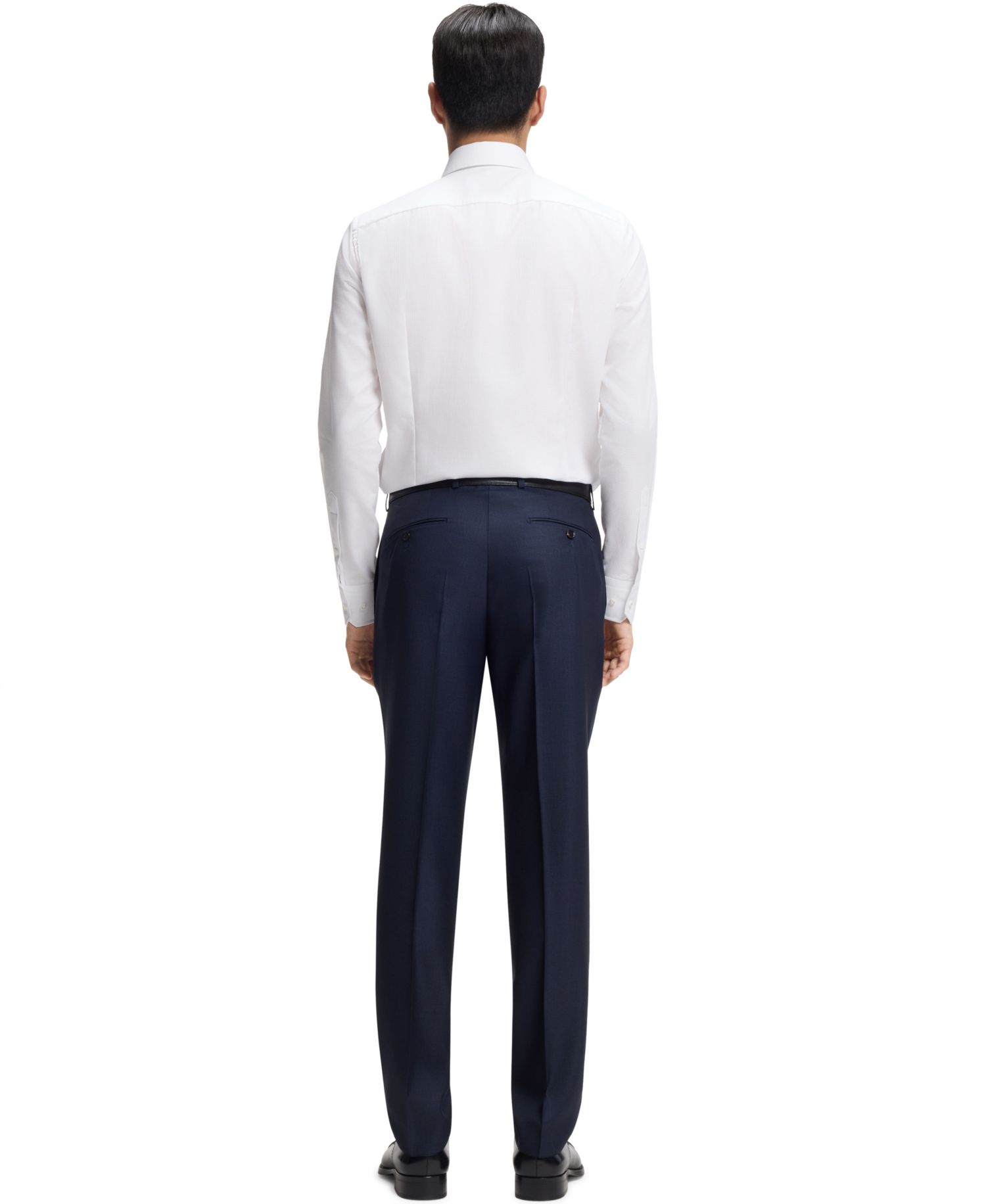 Men's Cotton Slim-Fit Dress Shirt