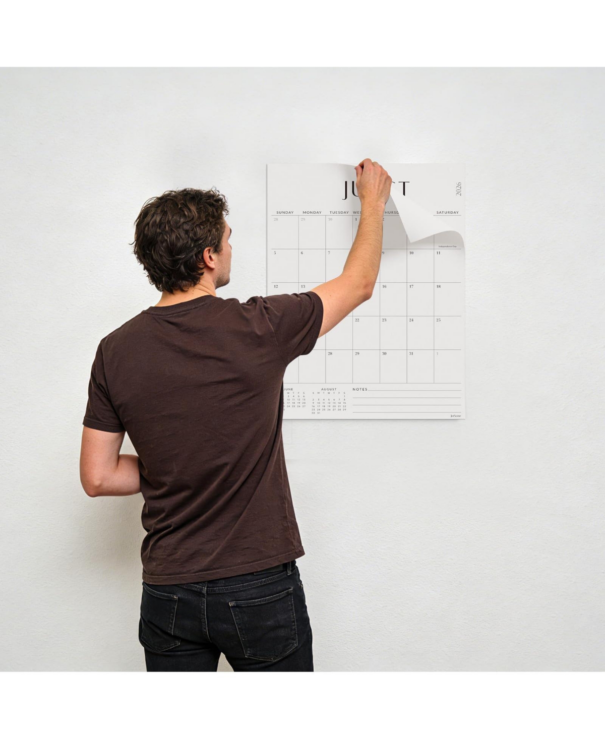 Gnuadz Large Wall Calendar 2026-2027 Monthly Home Office - Now