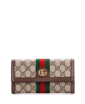 Ophidia Continental Wallet GG Coated Canvas